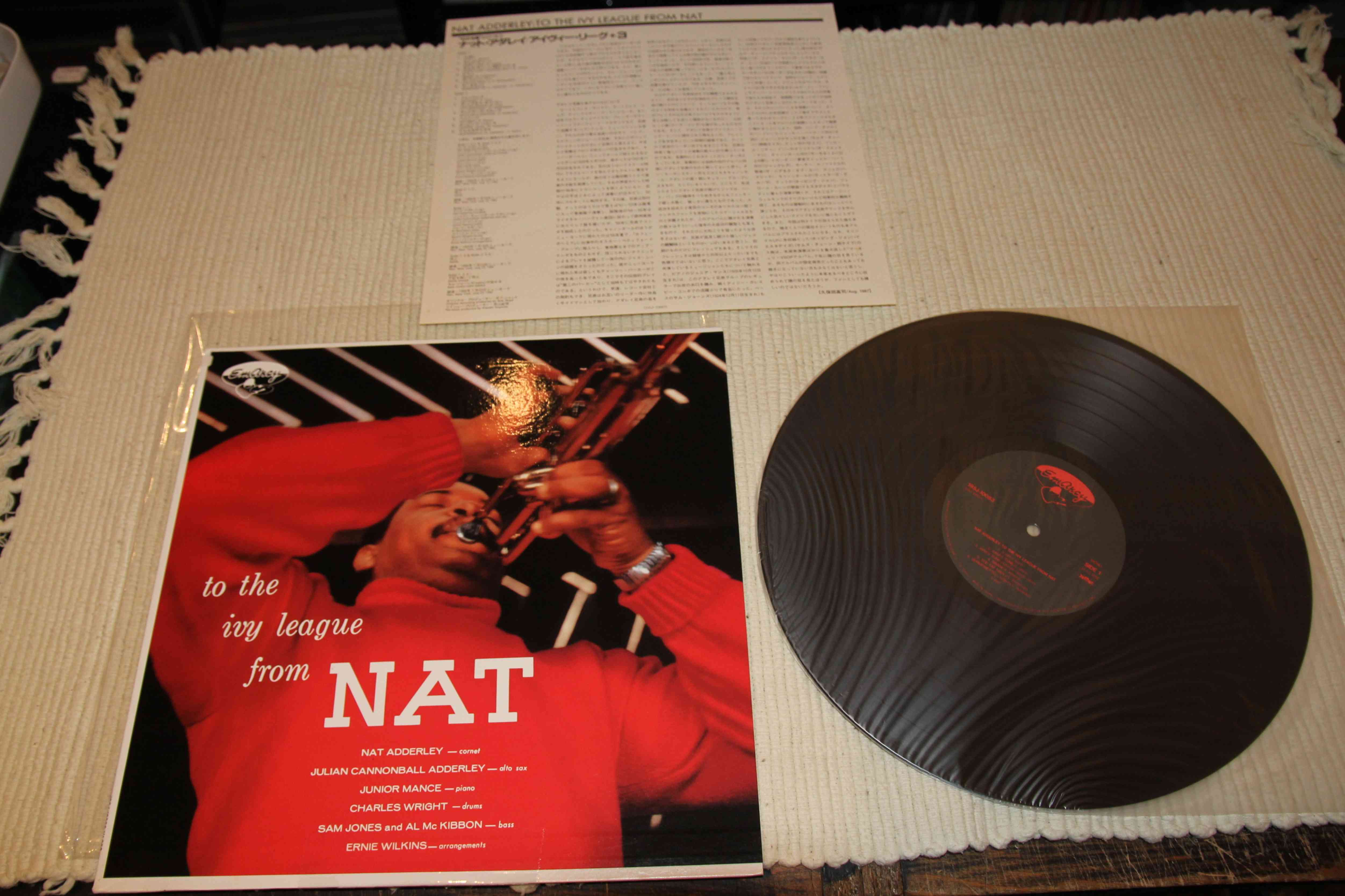 NAT ADDERLEY - TO THE IVY LEAGUE FROM NAT - JAPAN